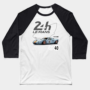 Le mans GT40 mk1 Baseball T-Shirt